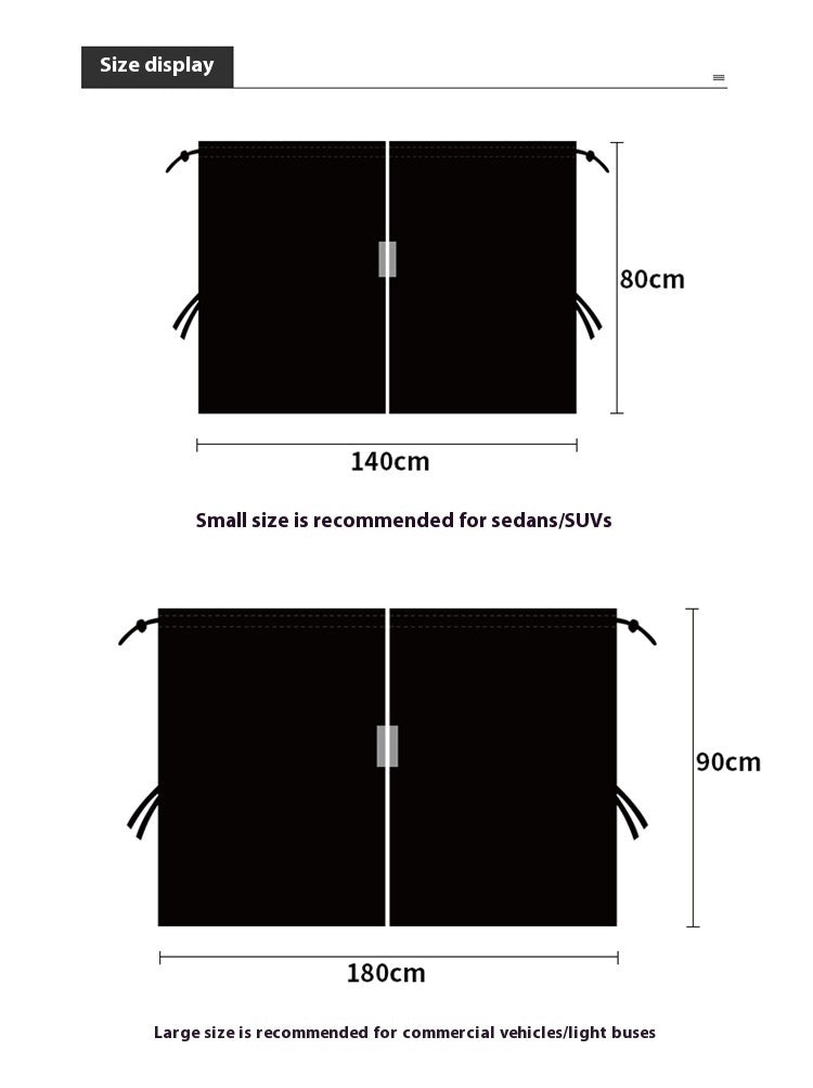 Car Privacy/Sun Curtain